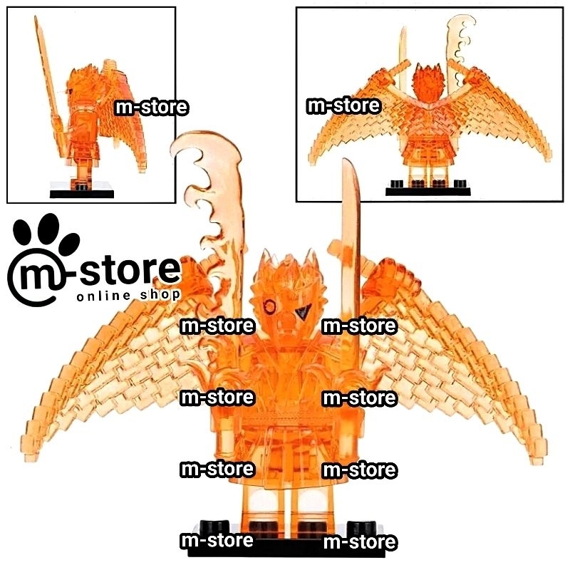 brick naruto susanoo itachi uchiha mini toy figure