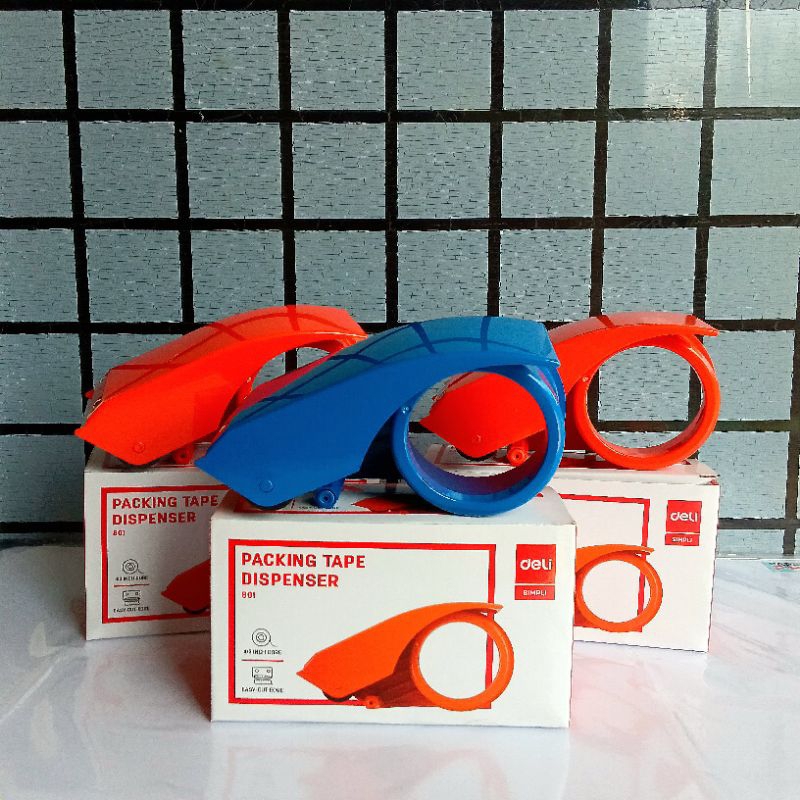 

Alat Pemotong Lakban Tape Cutter Deli 801 Besi ( Pcs ) [ Original ]