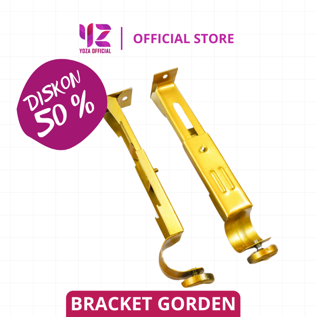 [YOZA STORE] BRACKET BATANG GORDEN KAKI REL / KAKI GORDEN