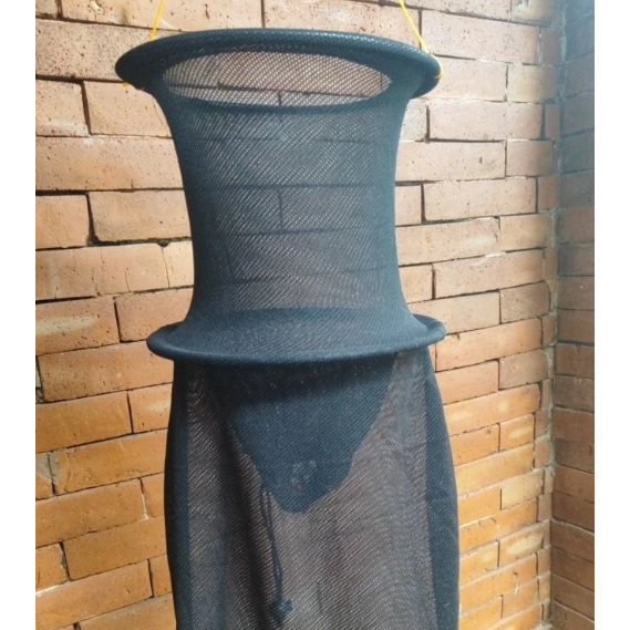 KEPIS KARAMBA WADAH TEMPAT IKAN BAHAN KAIN RAJUT LINGKAR BESI murah promo diskon bisa cod bisa retur