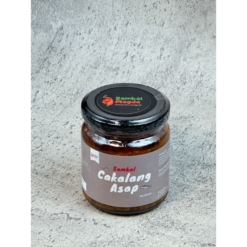 

Sambal lauk cakalang asap sambal cakalang asap 180 gram kemasan jar