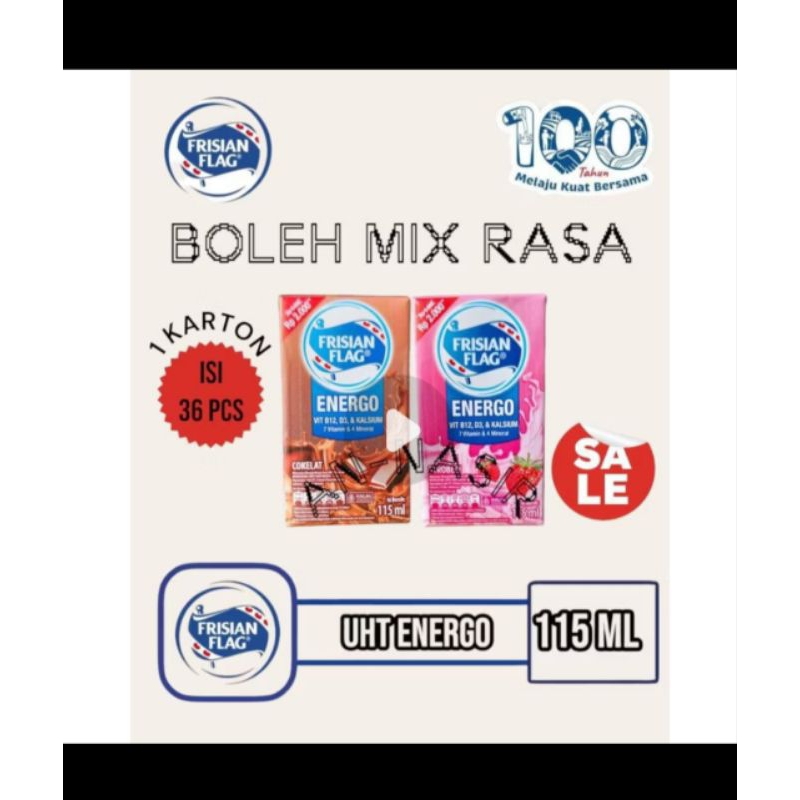 

FRISIAN FLAG 115Ml ENERGO BOLEH DI MIX RASA ISI 36PCS