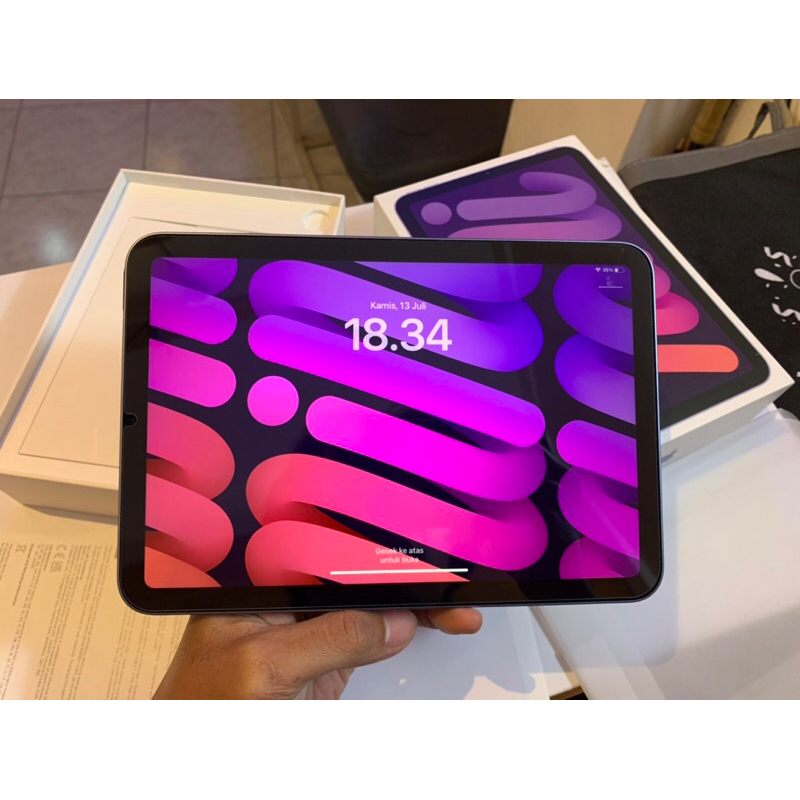iPad mini 6 WiFi 256GB Garansi Resmi iBox 12 November 2025