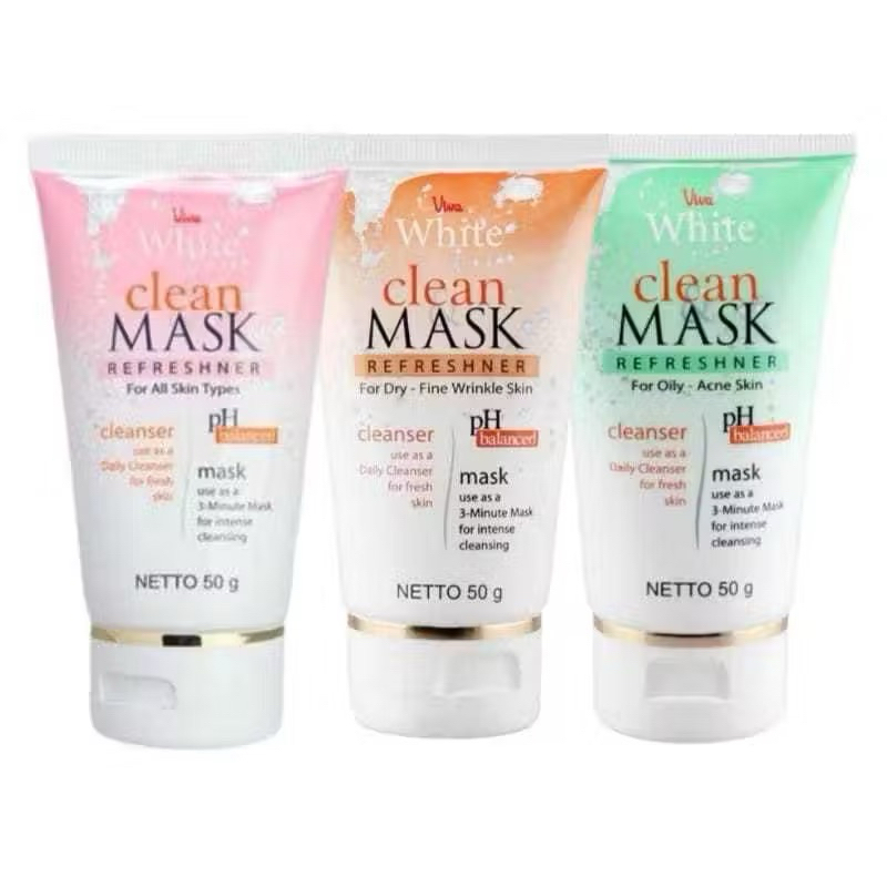 Clean Mask Viva || Sabun Cuci Muka Viva