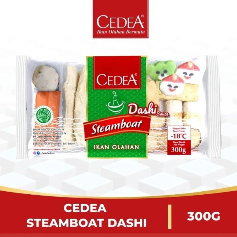 

Cedea Steamboat Dashi 300gr Dengan Saus / Steamboat