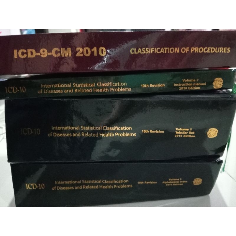 Buku ICD 9 ICM, ICD 10