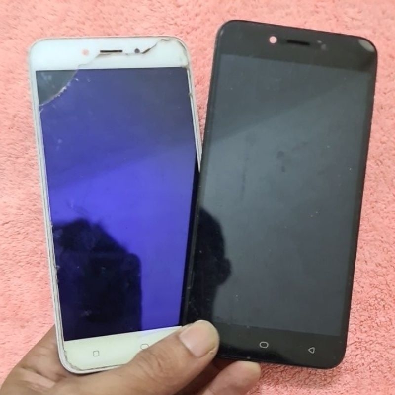 FRAME TATAKAN LCD TULANG TENAH PRAME OPPO A71 CPH 2018 DIKIRIM BERIKUT BEKAS LCDNYA ORIGINAL COPOTAN