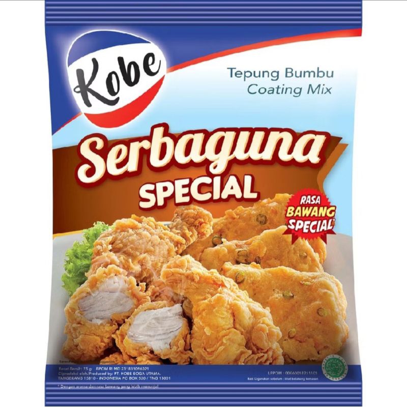 

Kobe Tepung Bumbu Serbaguna Sepecial 70 Gram