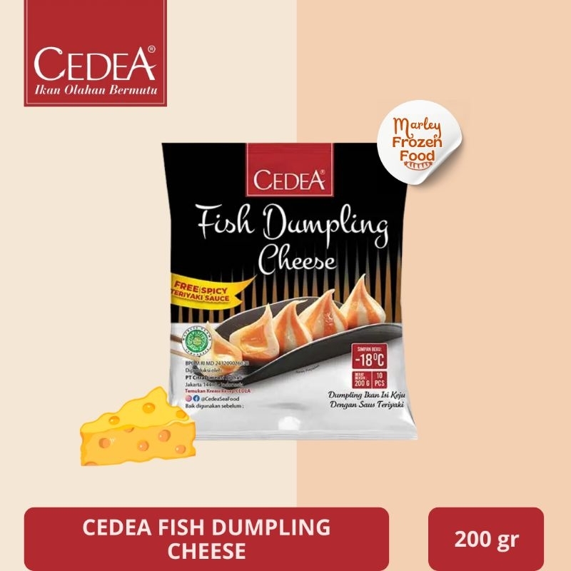 

Cedea Fish Dumpling Cheese/Keju