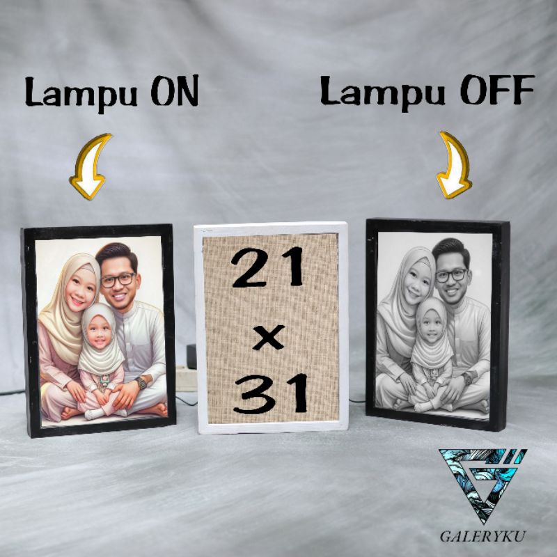 [bingkai_lampu] light painting, Karikatur= kado ultah,Foto preweding,hiasan ruangan,Foto anime