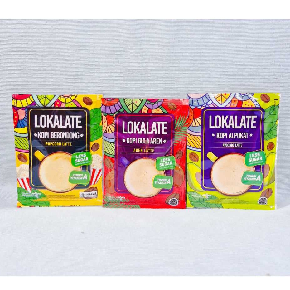 

Lokalate Popcorn Latte / Aren Latte / Avocado Latte (1 Renteng isi 10 Pcs)