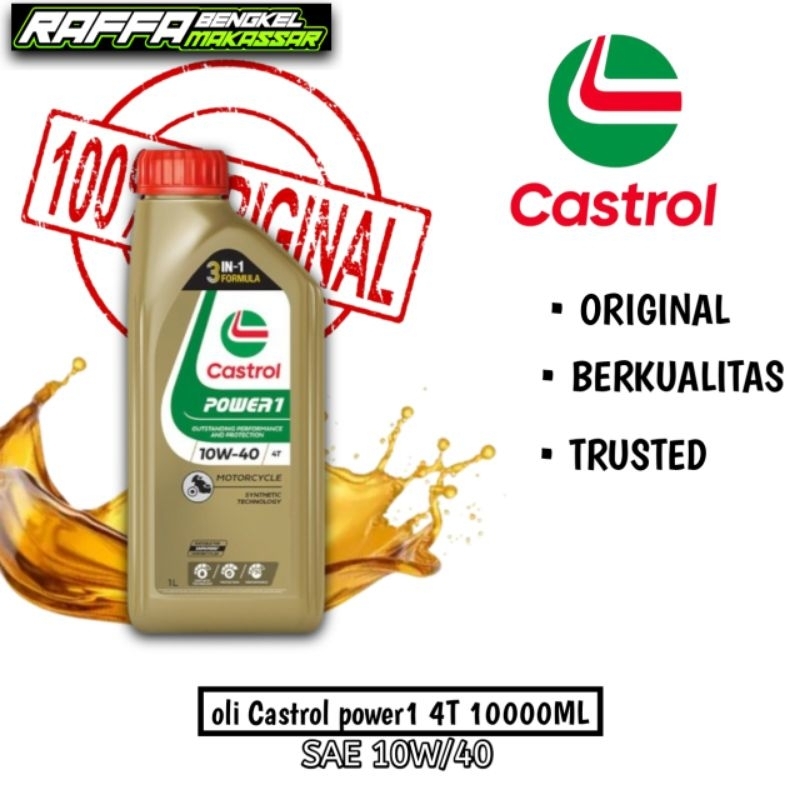 Oli castrol power1 4T 10000ML