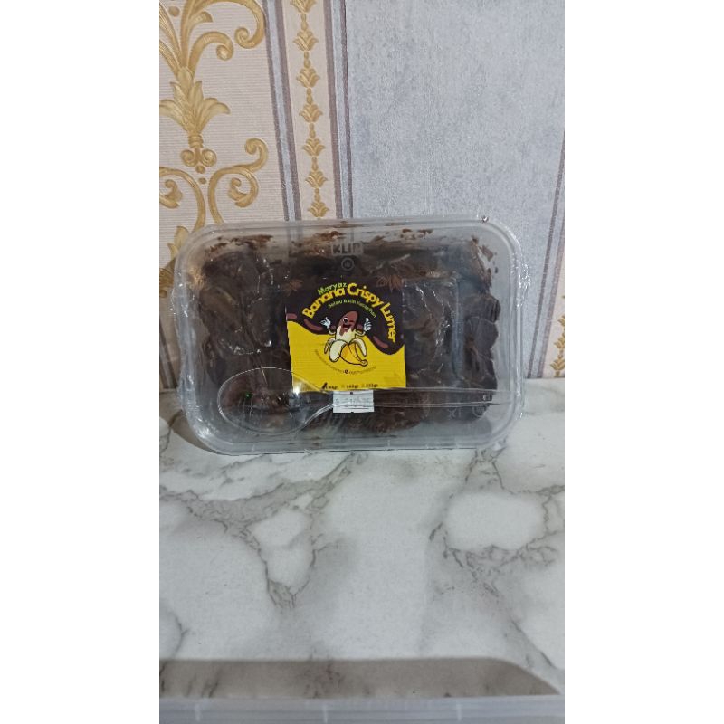 

keripik pisang lumer / banana crispy lumer kemasan 500ml 150gr