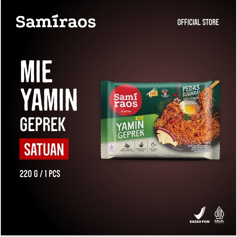 

Sami Raos Yamin Geprek Satuan 220 g/1 PCS