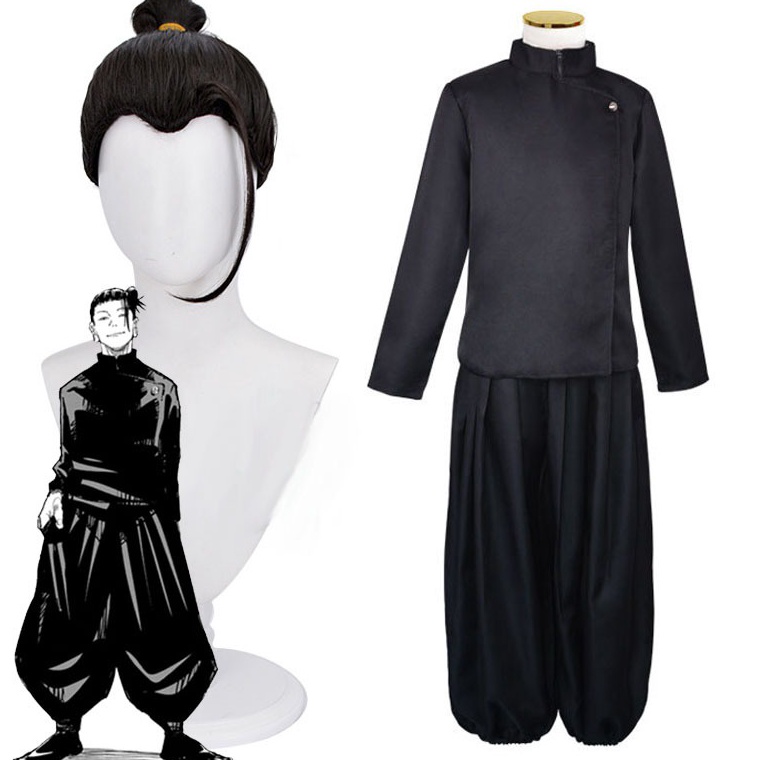 Yang terbaru Jaket Baju Costume Cosplay Anime Jujutsu Kaisen Geto Suguru