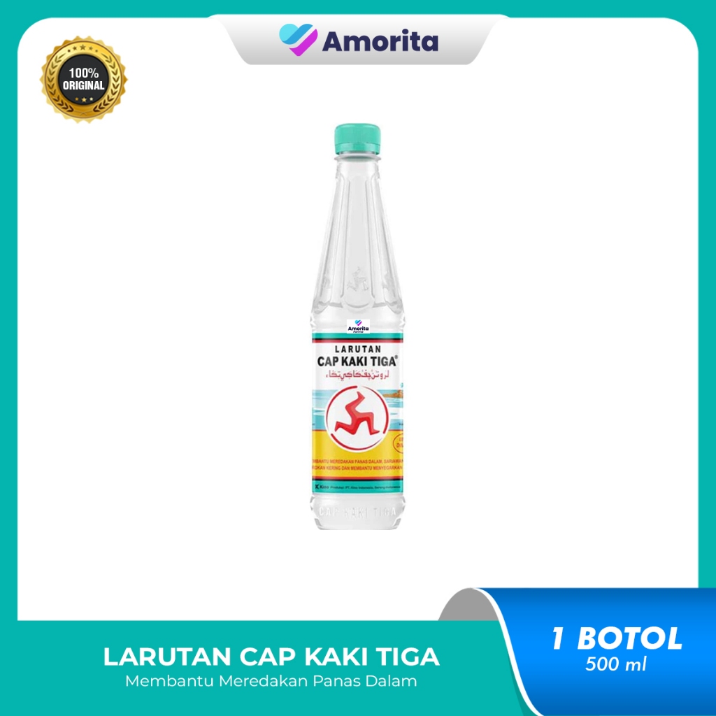 

Larutan Cap Kaki Tiga Botol 500 ml