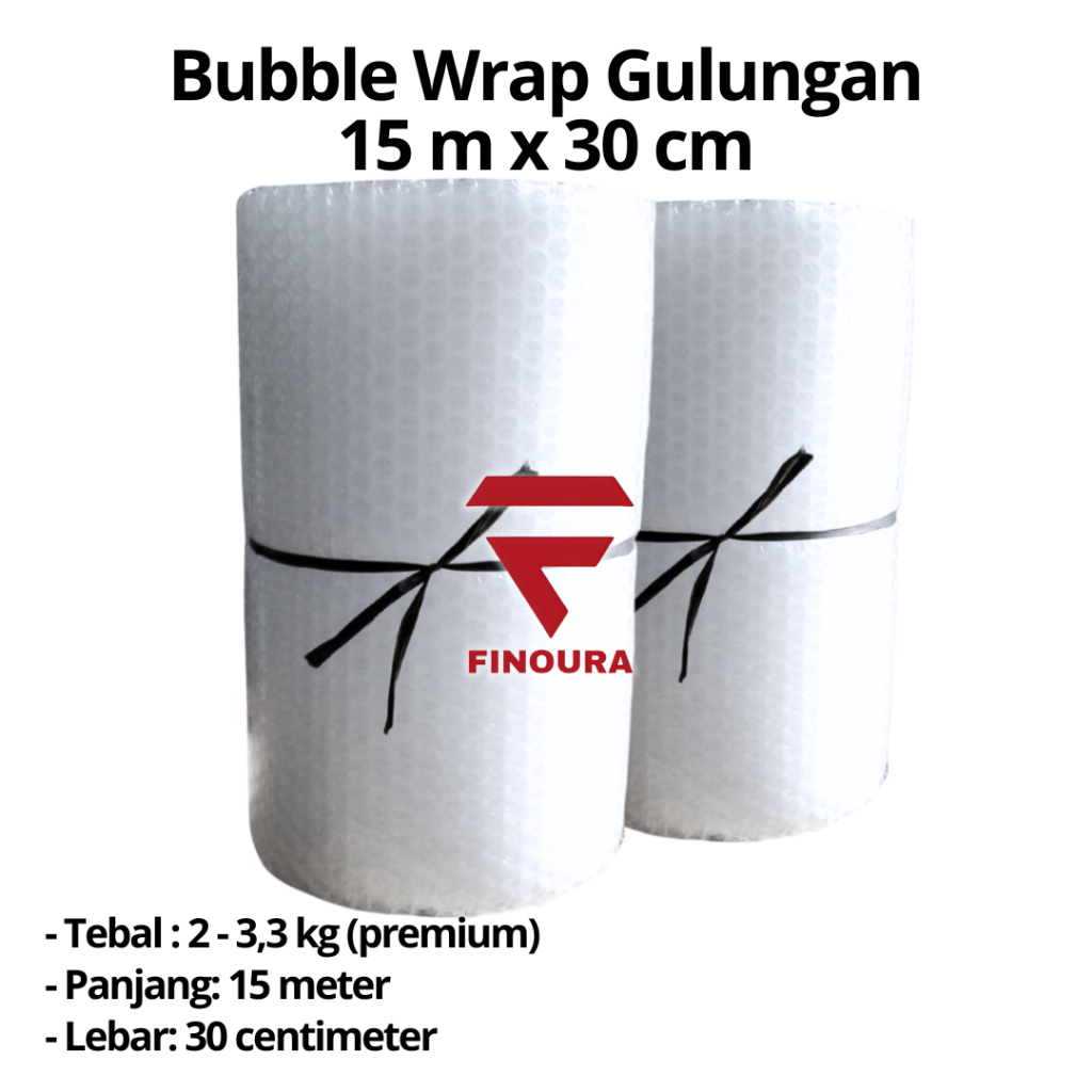 

Bubble Wrap Gulungan 15 m x 30 cm