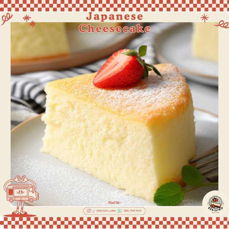 

Beristro Japanese Cheesecake