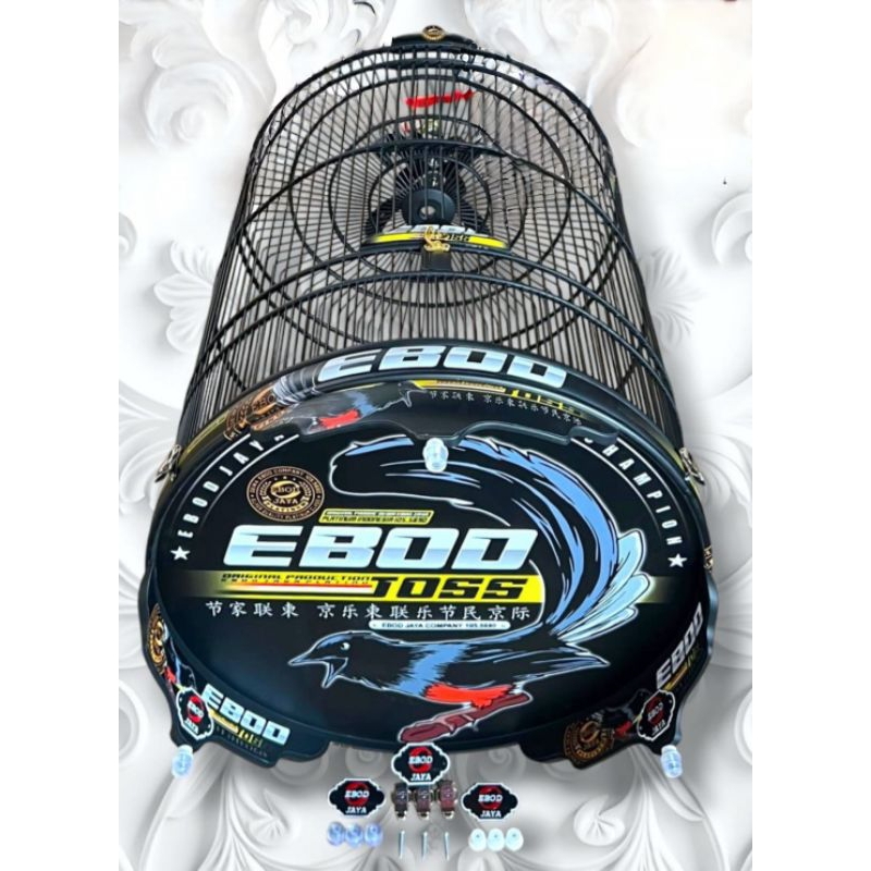 KANDANG SANGKAR MURAI EBOD JAYA PVC NEW DECAL EBOD JOSS