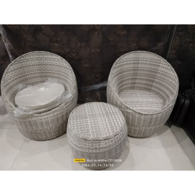 Kursi teras 1set kursi santai minimalis