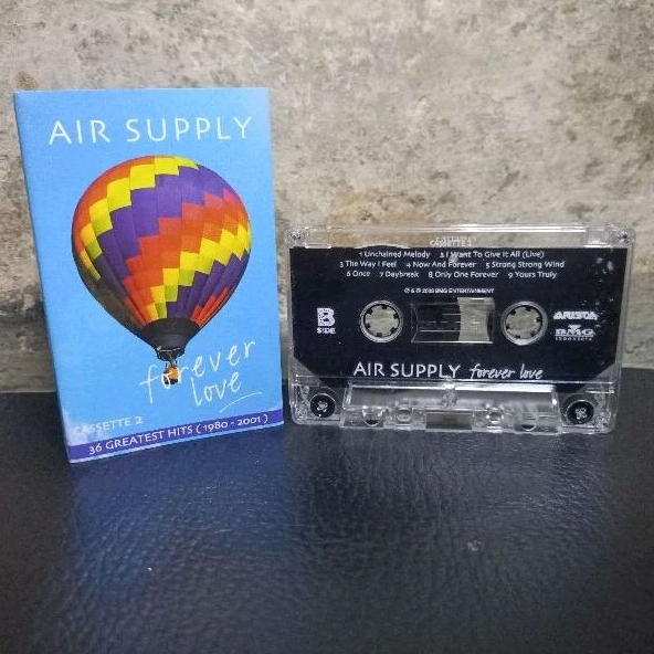 Air Supply Forever Love Kaset VGC original