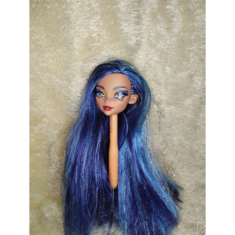 monster high kepala cleo g3 preloved bekas