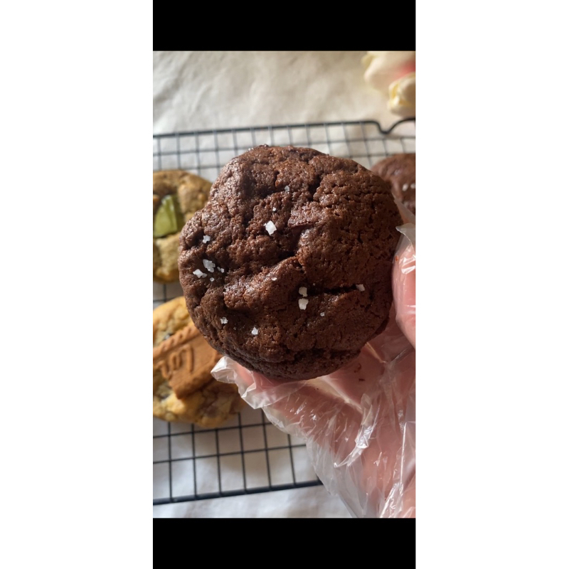 

Soft Baked cookies - Double Choco