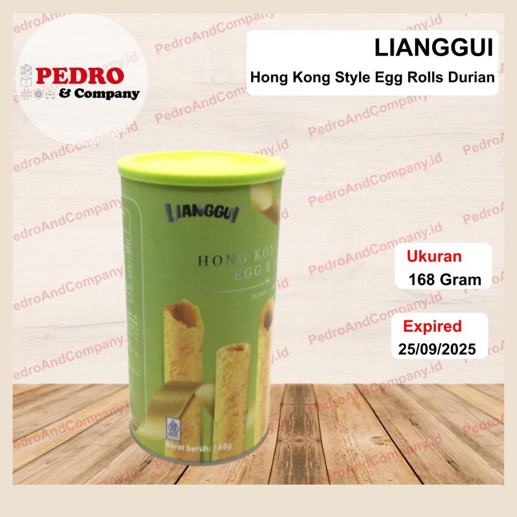 

Langgui HongKong Style Egg Rolls DURIAN flavor 168 gram