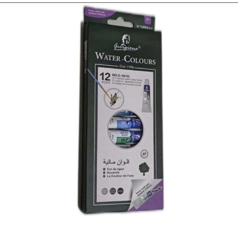 

Cat Air Water Color GIORGIONE 12 Warna