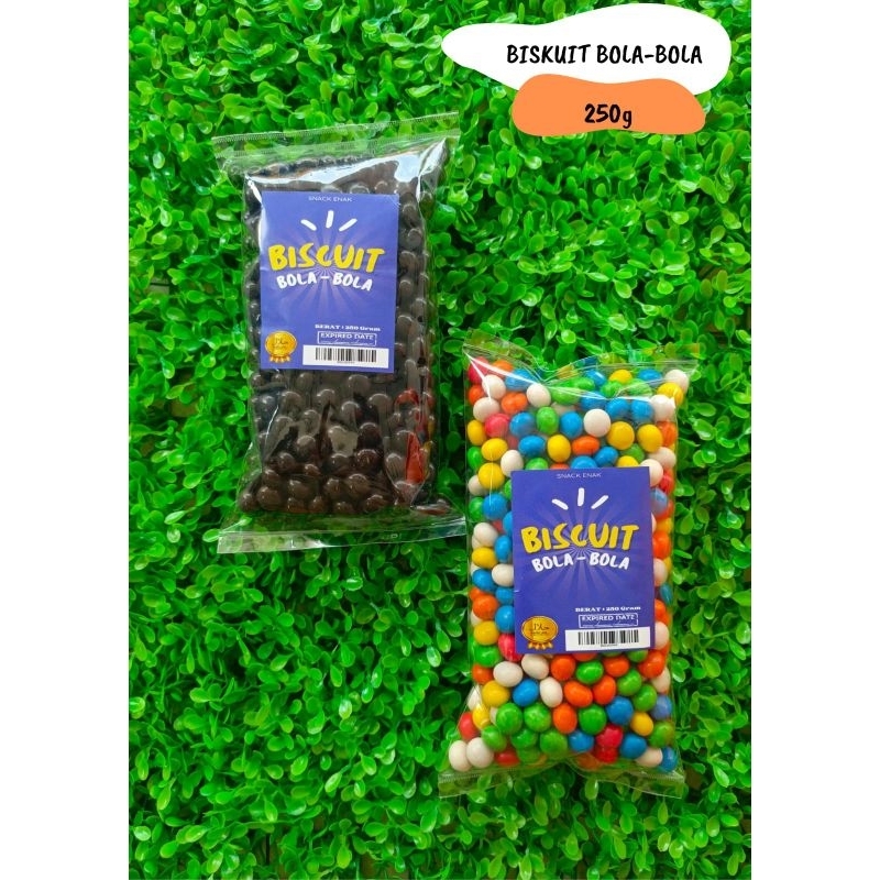 

SNACK ENACK - BISKUIT BOLA BOLA 250GR cemilam murah jajan enak