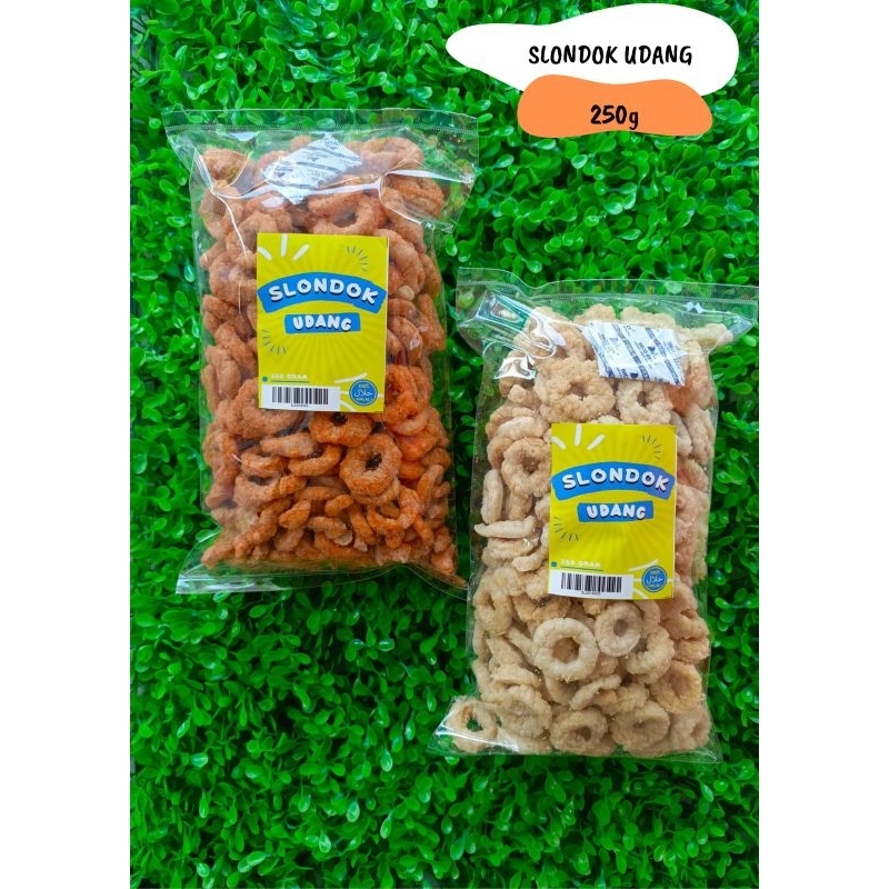 

SNACK ENACK - SLONDOK UDANG 250GR cemilan murah jajan enak