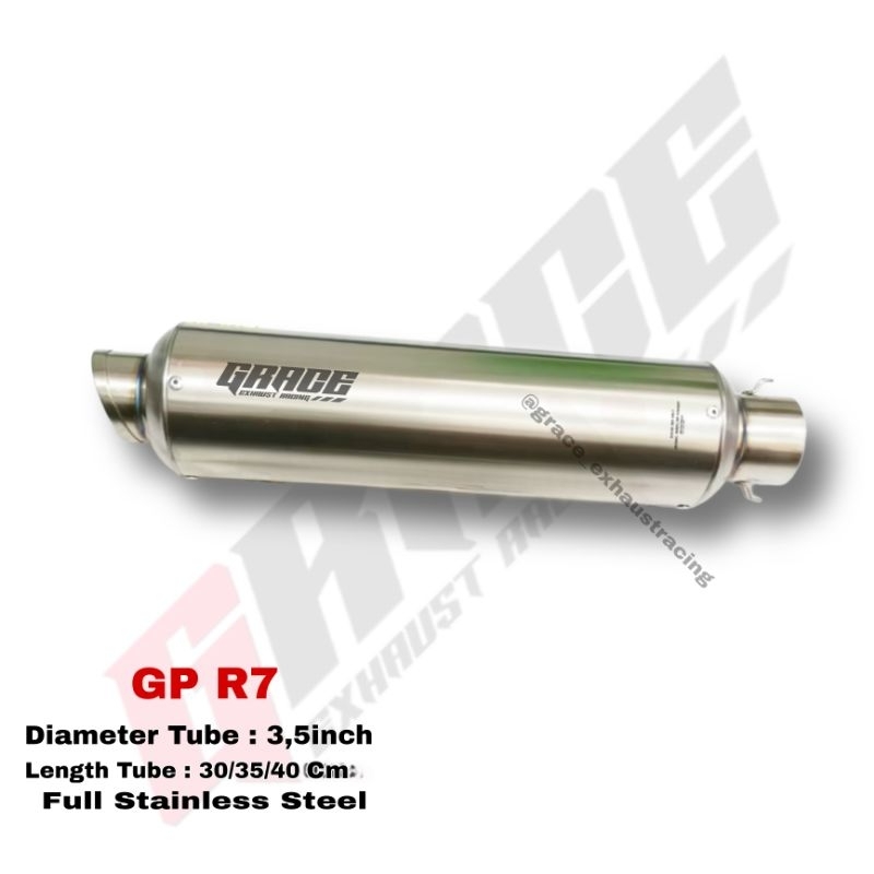 silincer knalpot racing original Grace type gp R7