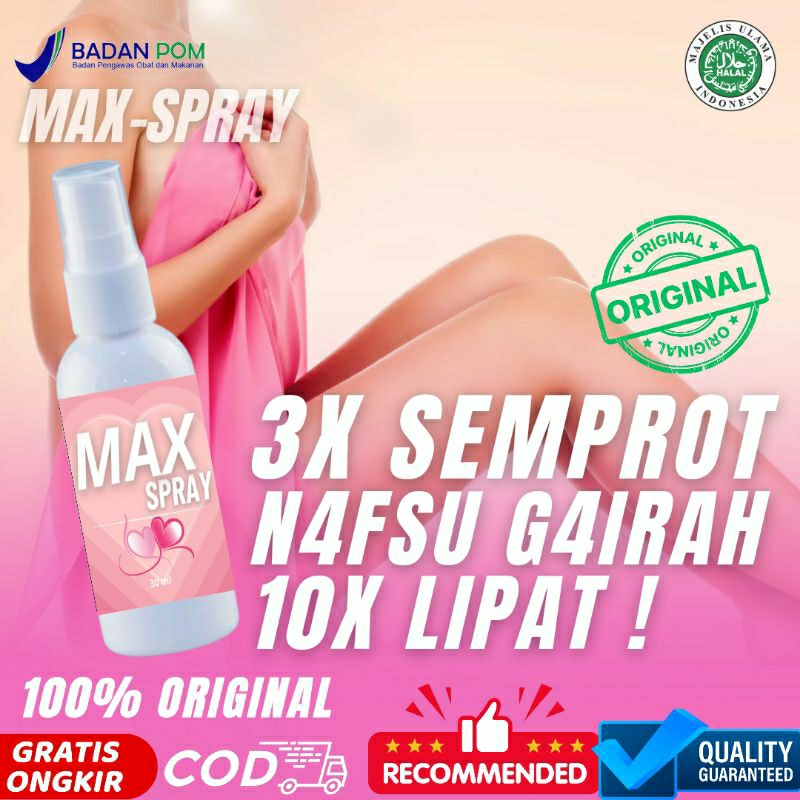 MAXSPRAY Original Serum Spray Paling Ampuh