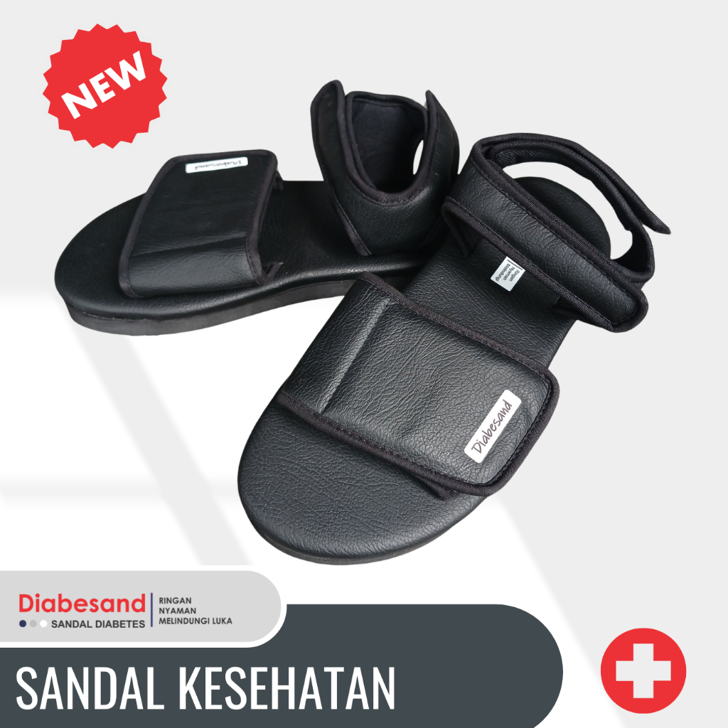 Diabesand TLC Series Sandal Diabetes dan Lansia Adjustable Size Unisex