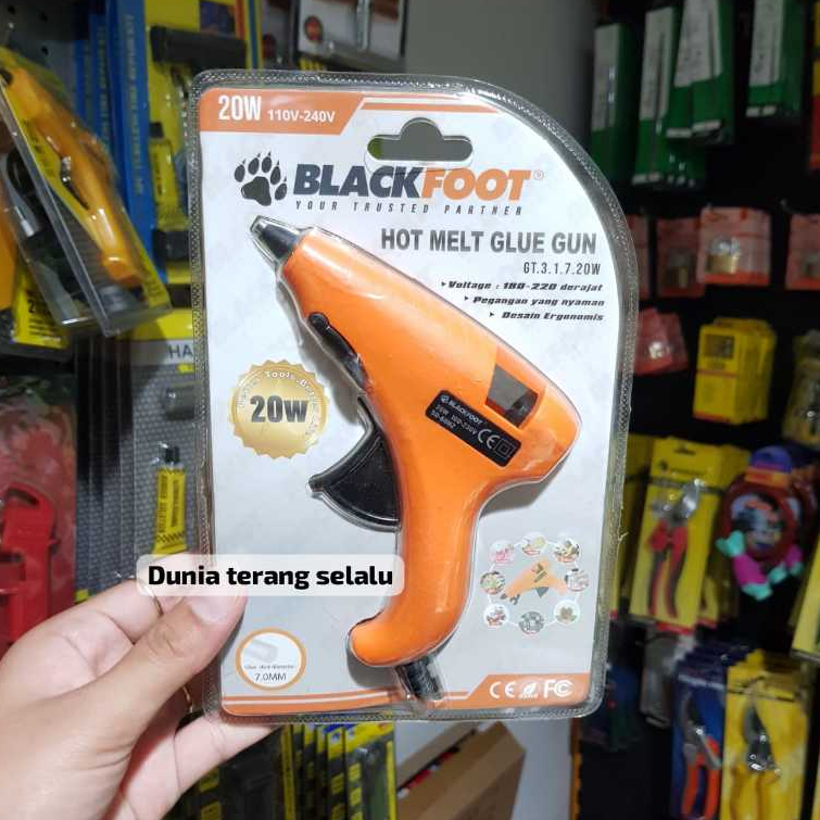 

Glue Gun Kecil Switch 20 Watt / Alat Lem Tembak BLACKFOOT