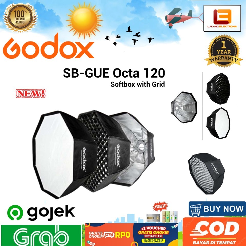Godox Softbox octa SB-GUE 120cm / Godox Octa 120cm / Godox Softbox