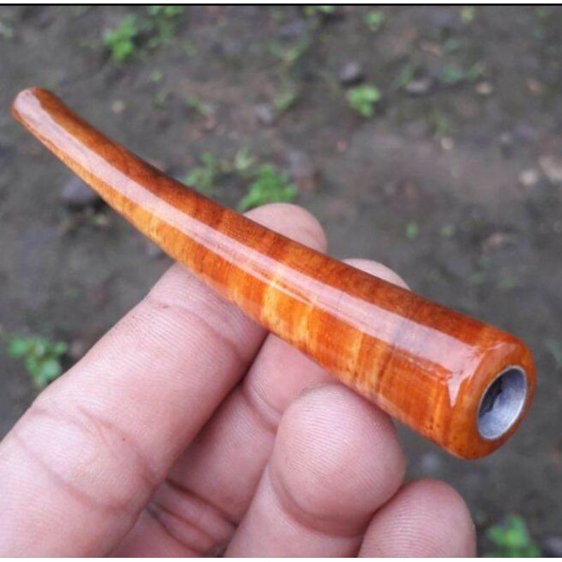 PIPA KAYU KALIMASADA KUNING 10cm