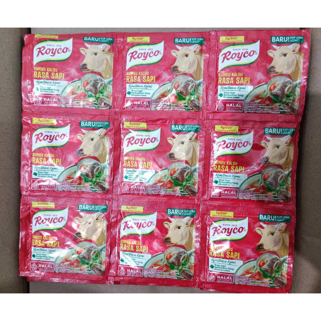 

ROYCO 36 pcs(3 renceng) /royco bunbu masak