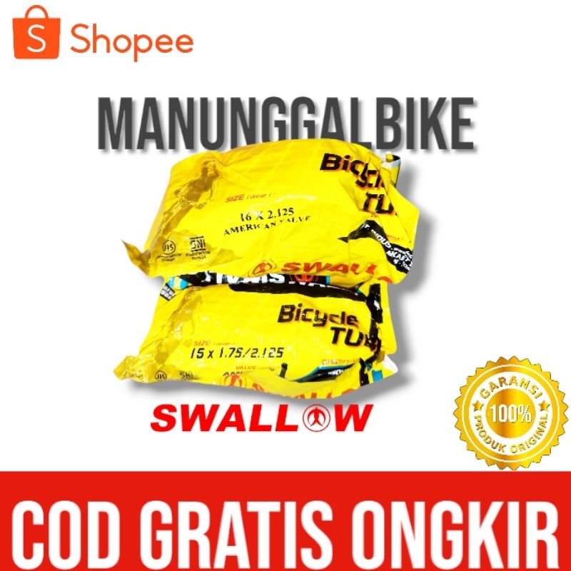 Ban Dalam Sepeda Anak Ukuran 16"