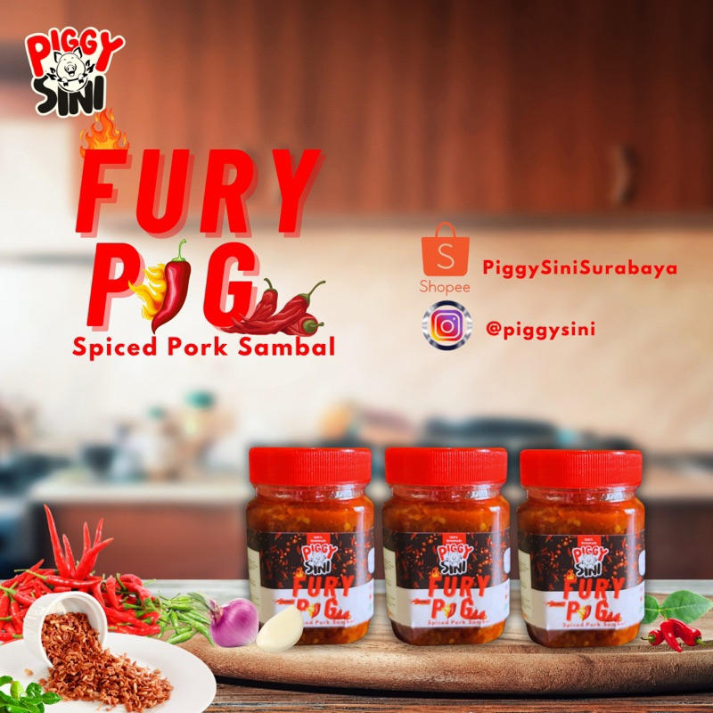 

PiggySini Sambal Fury Pig (200gr)