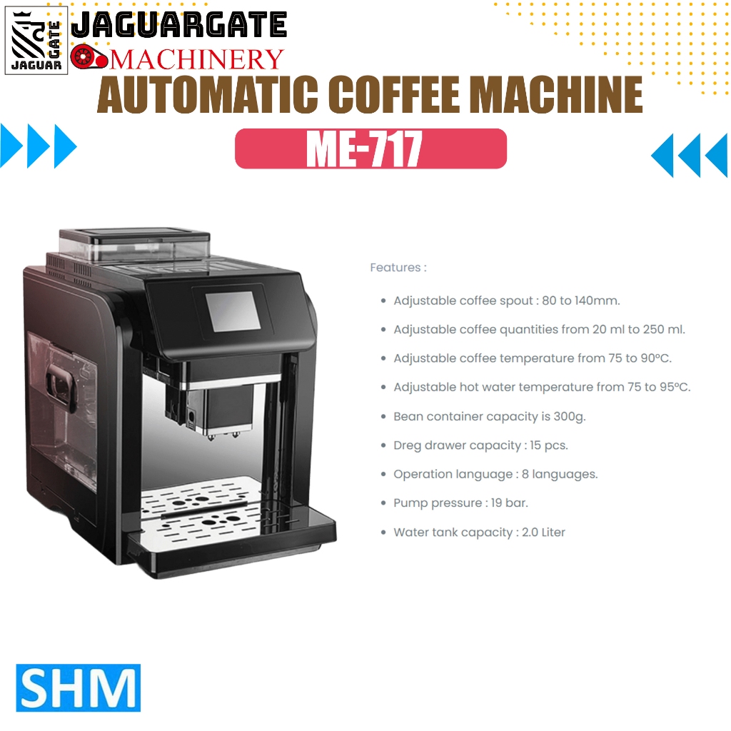 ME-717 Fully Automatic Espresso Coffee Machine