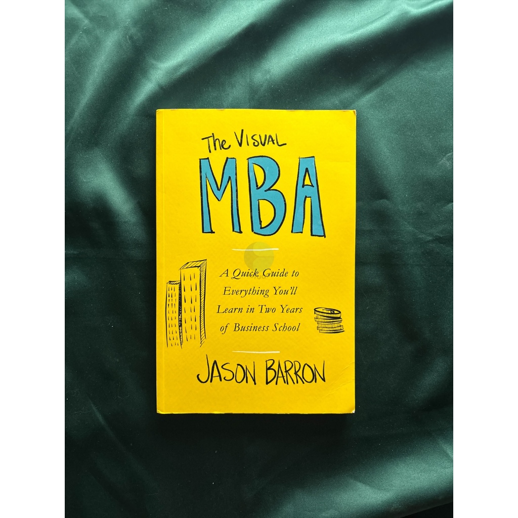 PRELOVED - Novel/Buku The Visual MBA - Jason Barron