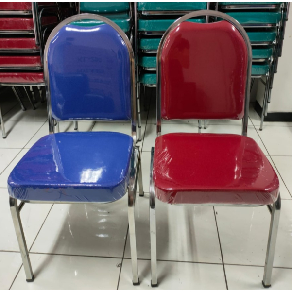 Kursi Susun Pipa Kotak/Kursi Pesta/Kursi Rapat/Kursi Kantor/Kursi Seminar/Kursi Serbaguna/Kursi Gere