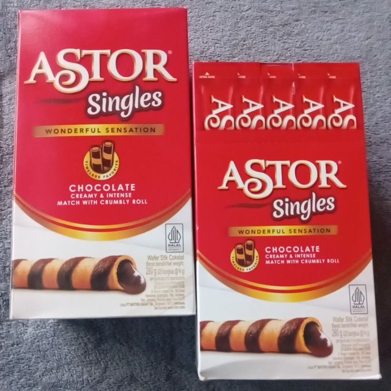 

Astor Singles Chocolate isi 20