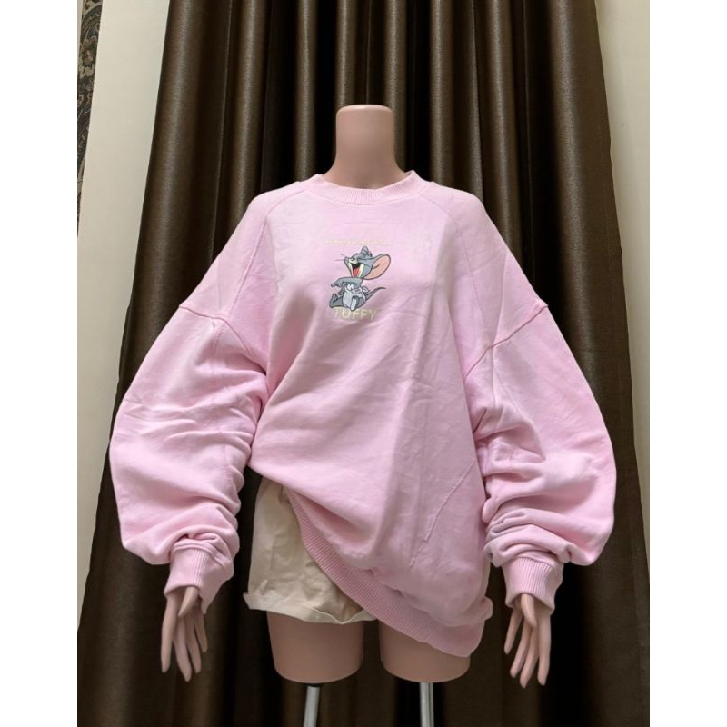 PL Crewneck branded oversize