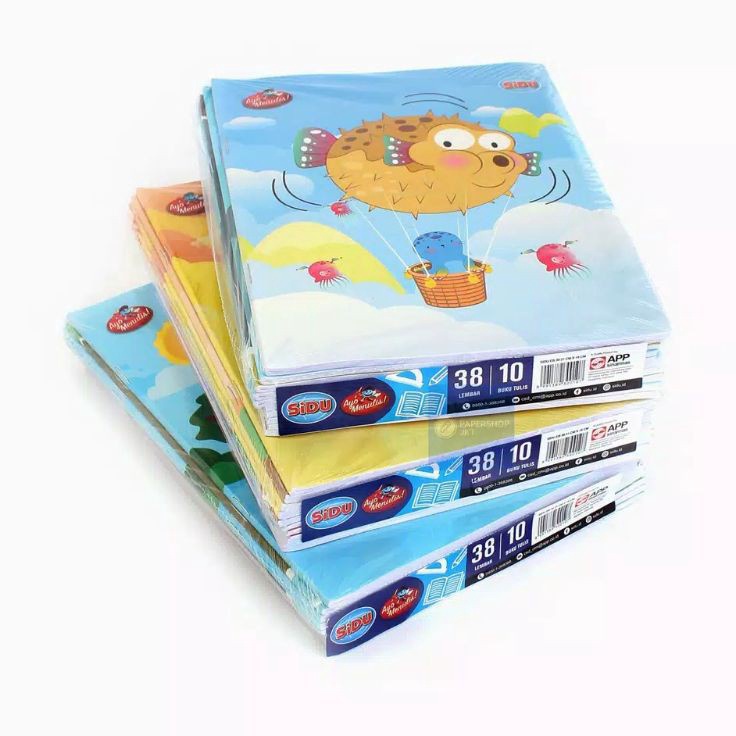

KODE C8NKB Buku Tulis Murah SIDU 38 Lembar Dapat 1 Buku