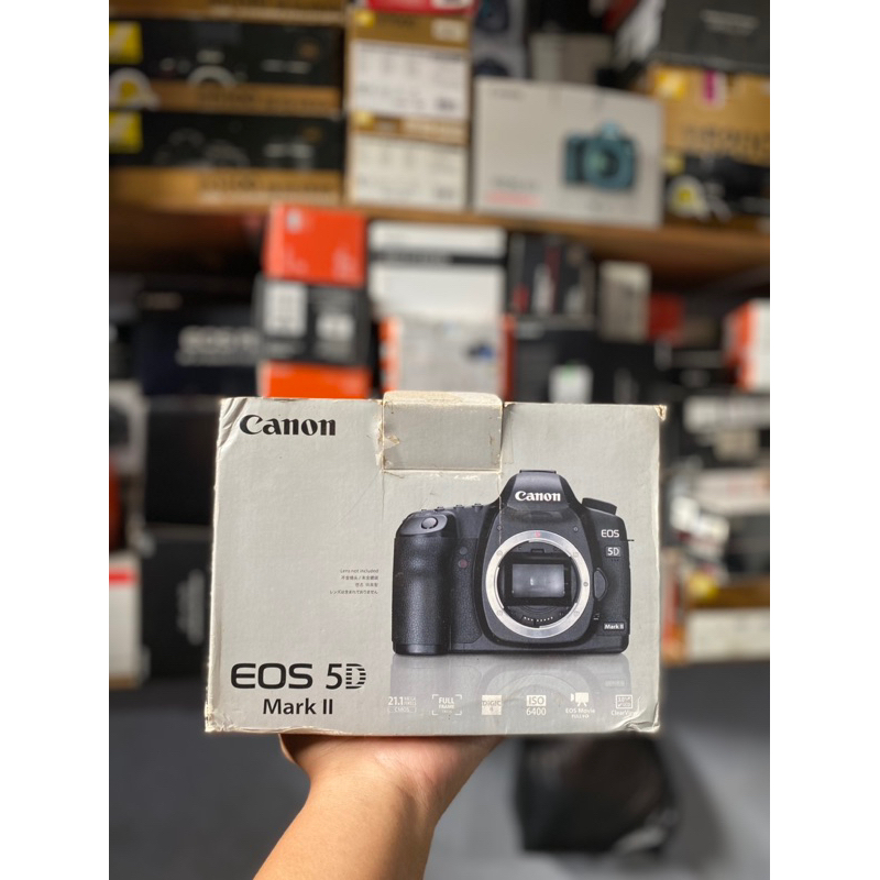 box bekas canon 5d mark ii termurah di shopee