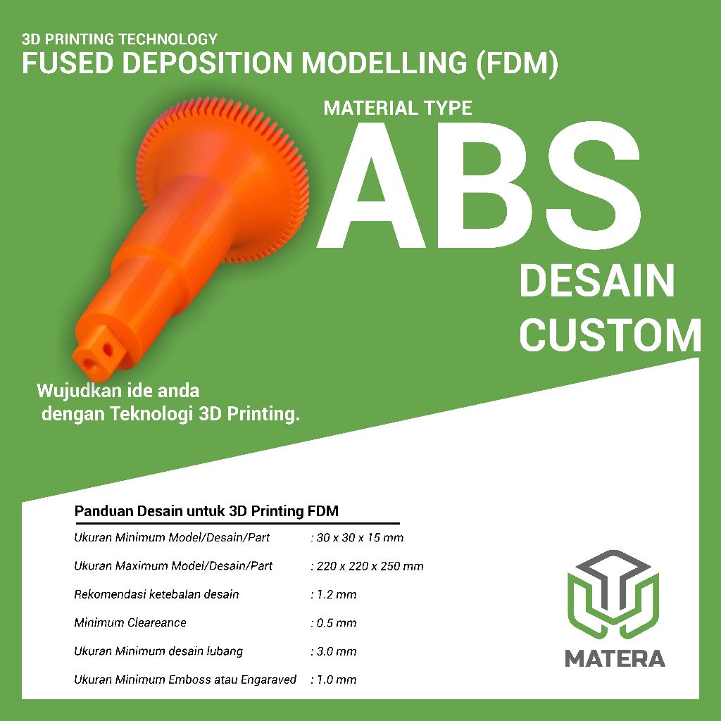 3D PRINT / 3D PRINTING/ ABS / FDM