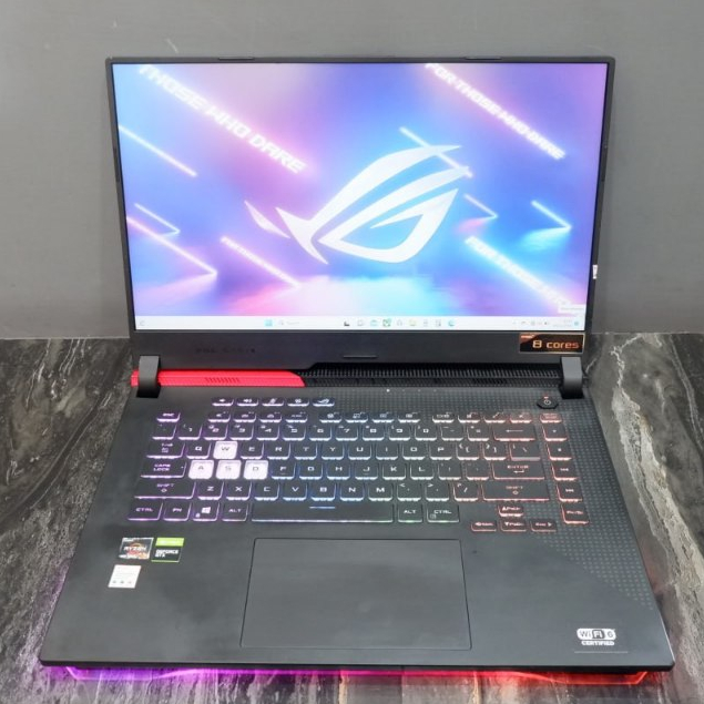 Laptop Asus ROG Strix G5131H AMD Ryzen 7 4800H GTX 1650 Ram 8Gb Ssd 512Gb SCU16419