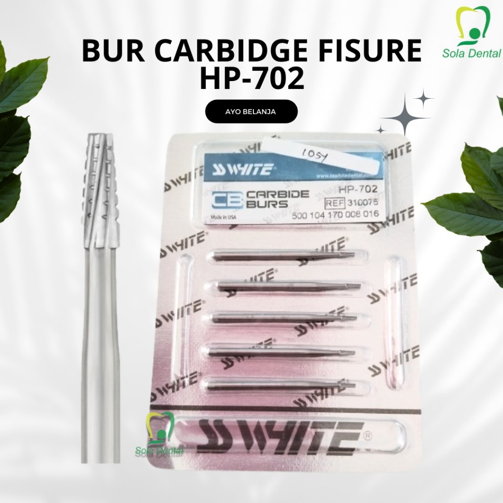 Bur Tulang Carbide Bur SS White HP 702